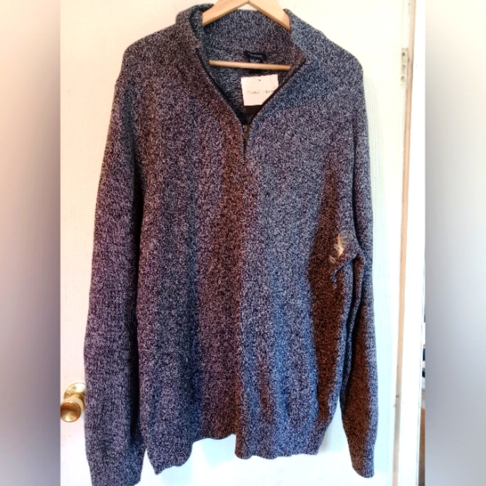 Calvin Klein NWT Quarter Zip XXL Sweater - Picture 7 of 11